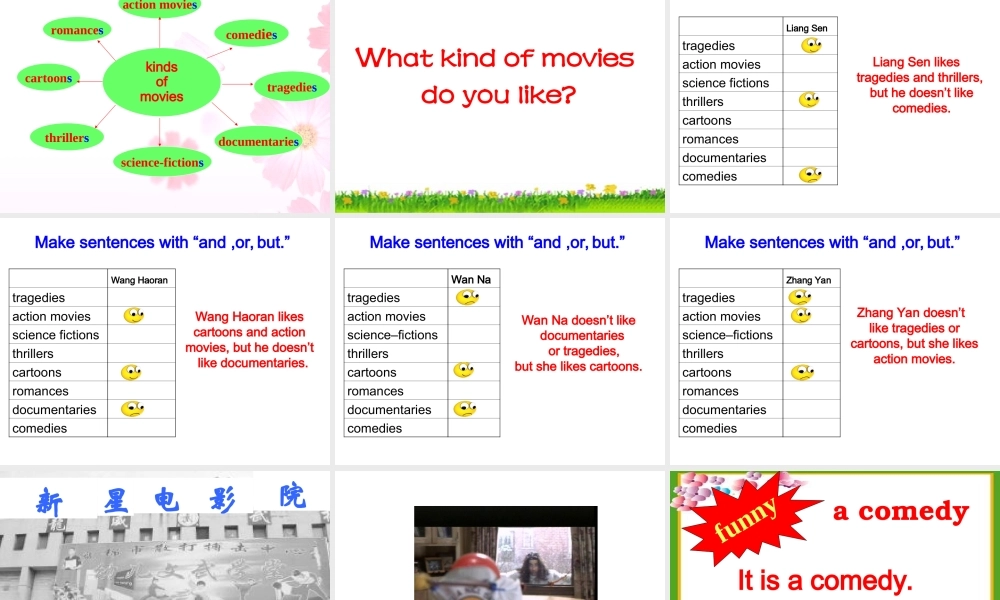 Unit 9 Do you want to go to a movie