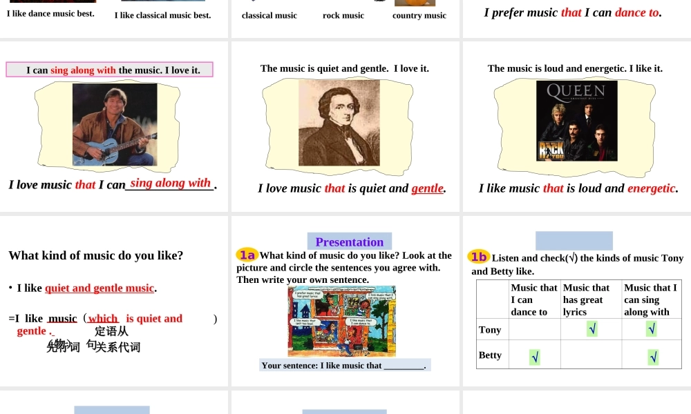 Unit 9 Section A 第一课时课件