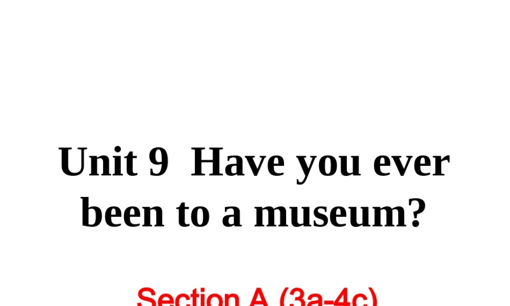 Unit 9 第二课时课件