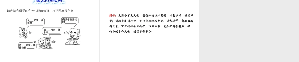 【金榜学案】2012-2013版九年级化学下册 11.3 化学与农业生产课件 （新版）鲁教版