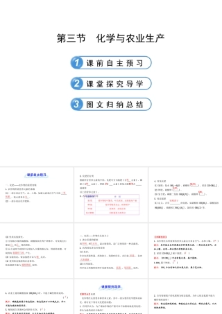 【金榜学案】2012-2013版九年级化学下册 11.3 化学与农业生产课件 （新版）鲁教版
