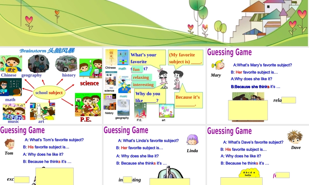 Unit 9第五课时SectionB2a-2c