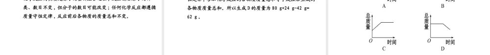 【金榜学案】2013-2014版九年级化学上册 第4章 第2节 化学反应中的质量关系配套课件 沪教版