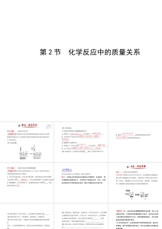 【金榜学案】2013-2014版九年级化学上册 第4章 第2节 化学反应中的质量关系配套课件 沪教版