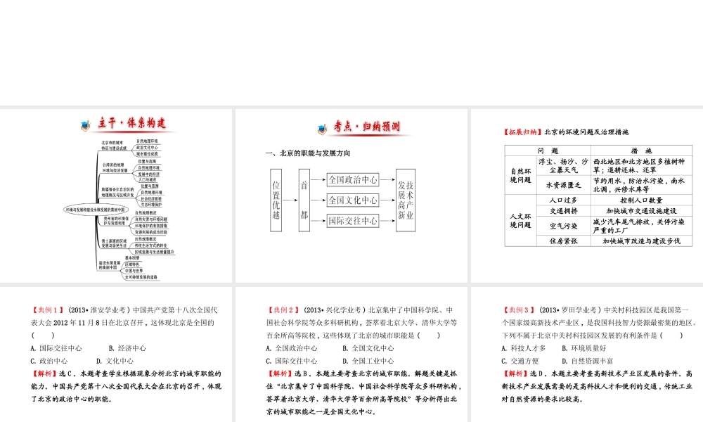 【金榜学案】2014版八年级地理下册 第8、9章阶段专题复习课件 （新版）湘教版