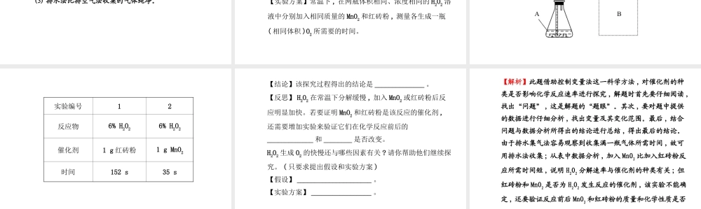 【金榜学案】2014版九年级化学上册 第二单元 课题3 制取氧气课件 （新版）新人教版