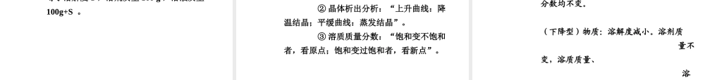 【广西中考面对面】2015年中考化学总复习 第九单元 溶液课件