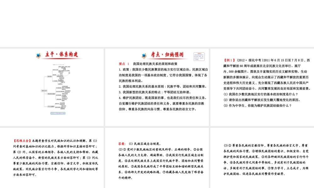 【金榜学案】2013-2014版九年级政治全册 第2单元 阶段专题复习配套课件 新人教版