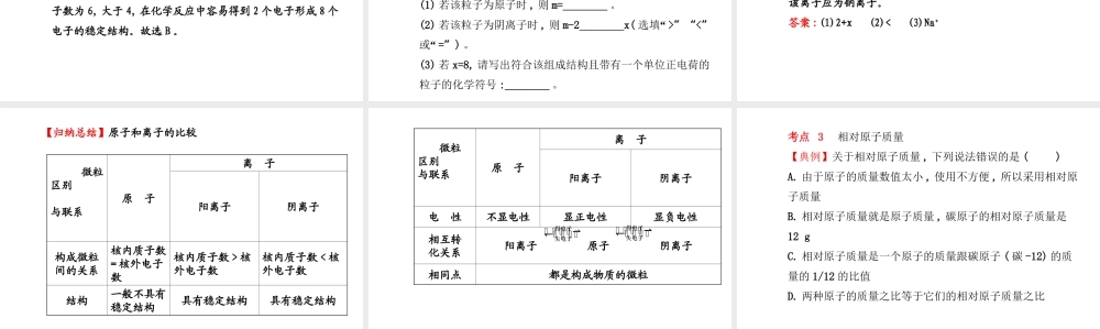 【金榜学案】2014版九年级化学上册 第三单元 课题2 原子的结构课件 （新版）新人教版