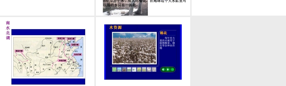 【名校课时通】2013-2014学年八年级科学上册 第一章 水和水的溶液 第7节 水资源的利用、开发和保护课件 浙教版