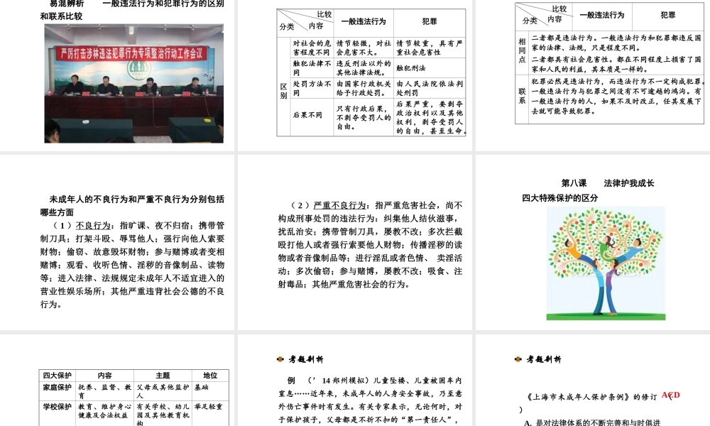 【河南中考面对面】2015年中考政治总复习 七下 第四单元 做学法尊法守法用法的人课件（知识导航+中招知识精讲+试题精编） 新人教版