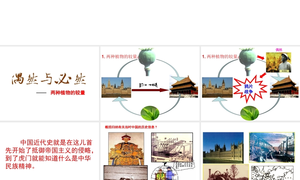 【水滴系列】八年级历史上册 第1课《鸦片战争》课件 新人教版