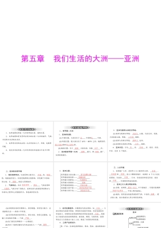 【南方新课堂 中考风向标】2013年中考地理二轮复习 第一部分 第五章 我们生活的大洲—亚洲课件
