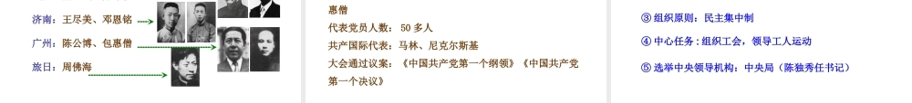 八年级历史上册 第11课 中国共产党的成立课件1 岳麓版-岳麓版初中八年级上册历史课件