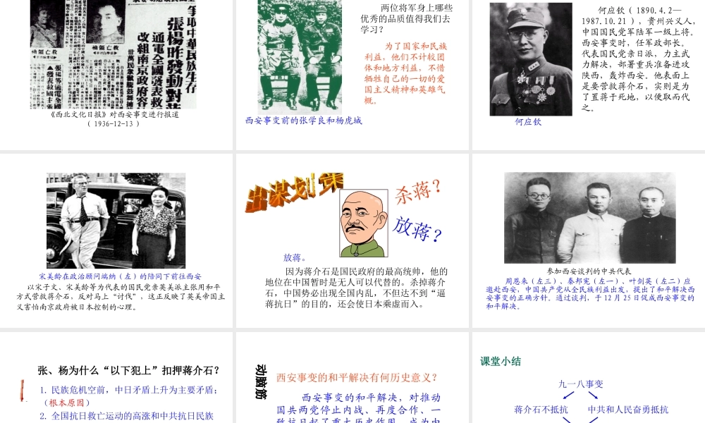 八年级历史上册 第12课 民族危机空前严重课件1 华东师大版-华东师大级上册历史课件
