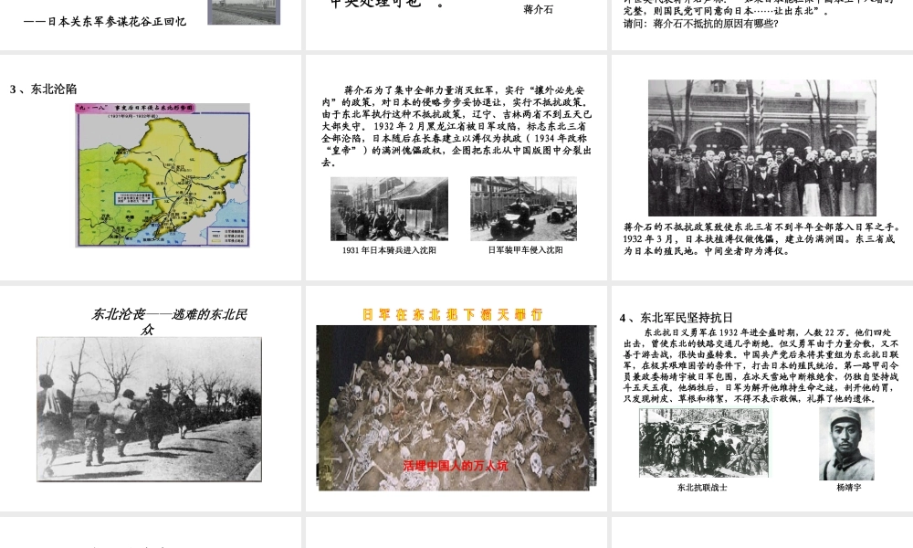 八年级历史上册 第12课 民族危机空前严重课件2 华东师大版-华东师大级上册历史课件