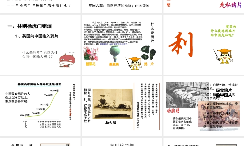 八年级历史上册 第1课 鸦片战争课件2 岳麓版-岳麓级上册历史课件