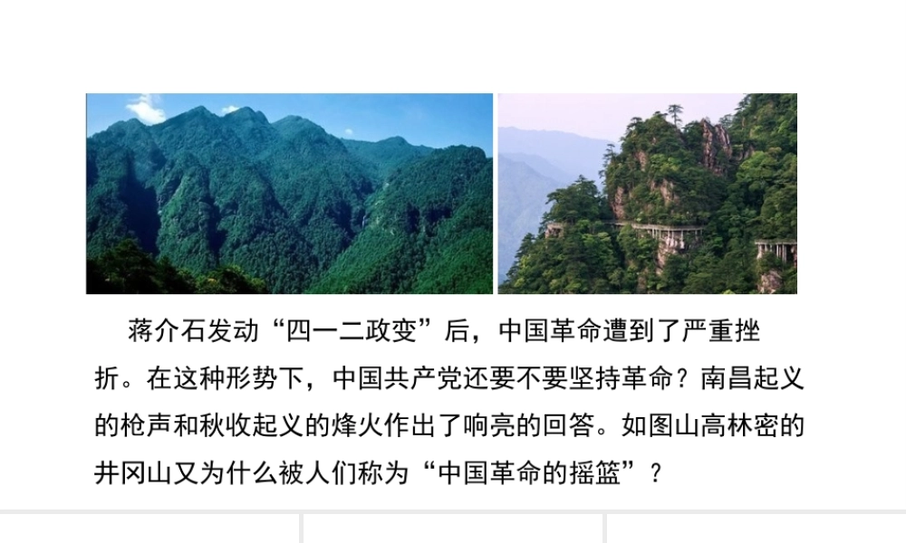 八年级历史上册 13《星星之火，可以燎原》课件 北师大版-北师大版初中八年级上册历史课件