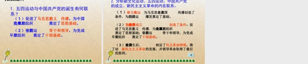 八年级历史上册 14 中国共产党的诞生实战课件 新人教版-新人教版初中八年级上册历史课件