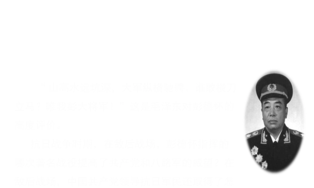 八年级历史上册 19《“血肉筑起的长城”》课件 岳麓版-岳麓版初中八年级上册历史课件