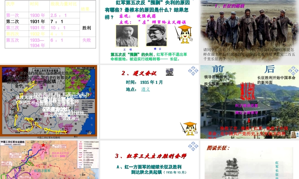 八年级历史上册 第13课 红色政权的创建和红军长征课件2 华东师大版-华东师大版初中八年级上册历史课件