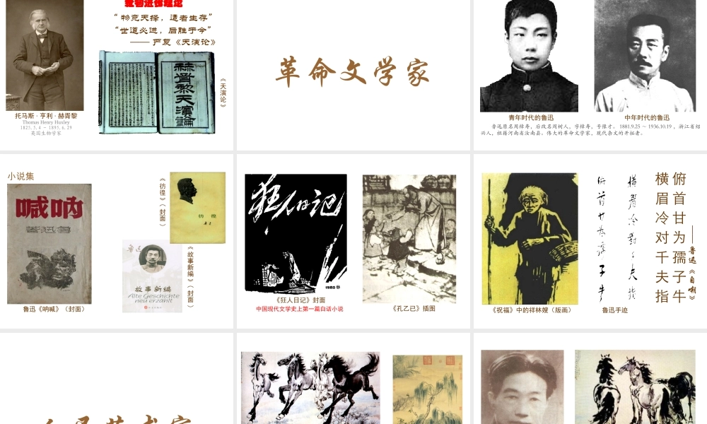 八年级历史上册 第22课 思想文化课件2 川教版-川教版初中八年级上册历史课件