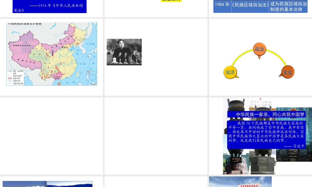 八年级历史上册 第三单元 第14课 各民族的团结与发展课件 北师大版-北师大级上册历史课件