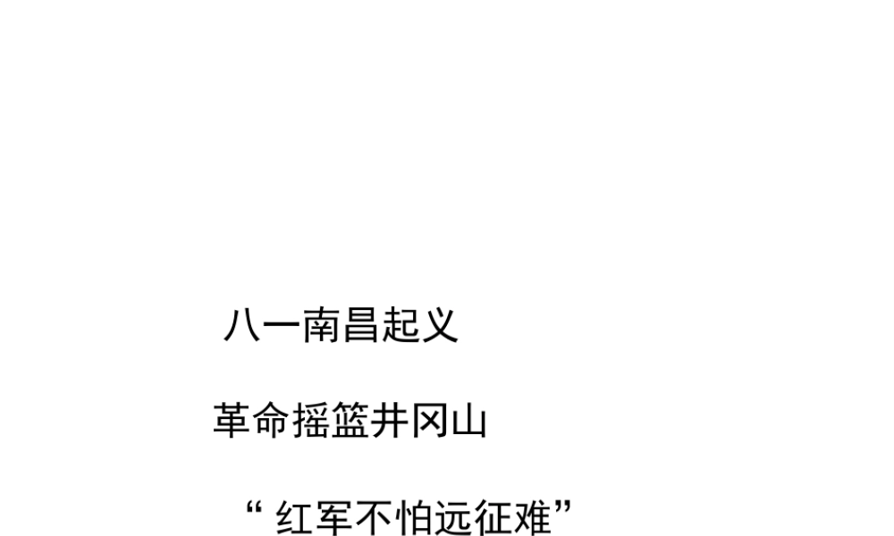 八年级历史上册 第三单元 第15课 星星之火，可以燎原课件 北师大版-北师大版初中八年级上册历史课件