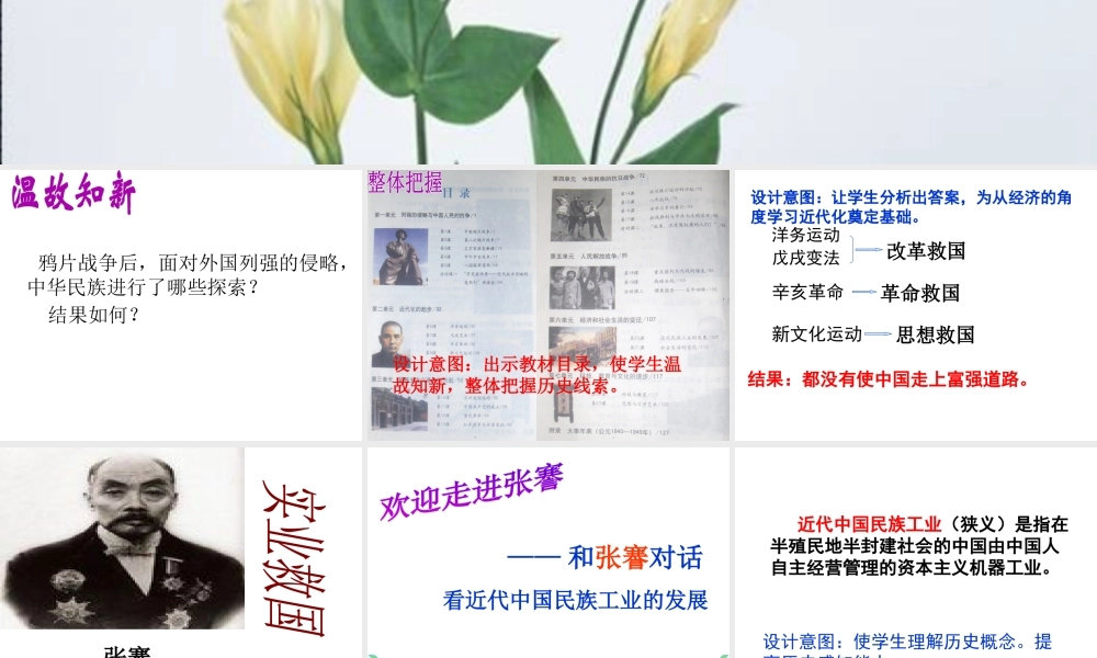 八年级历史上册 第6单元 第近代民族工业的发展教学课件 中华书局版-中华书局级上册历史课件