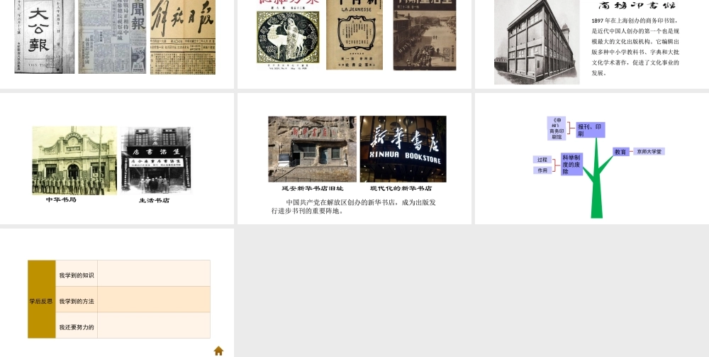 八年级历史上册 第二单元 辛亥革命与民族觉醒 6《近代新式文化教育的兴起》课件 华东师大版-华东师大级上册历史课件