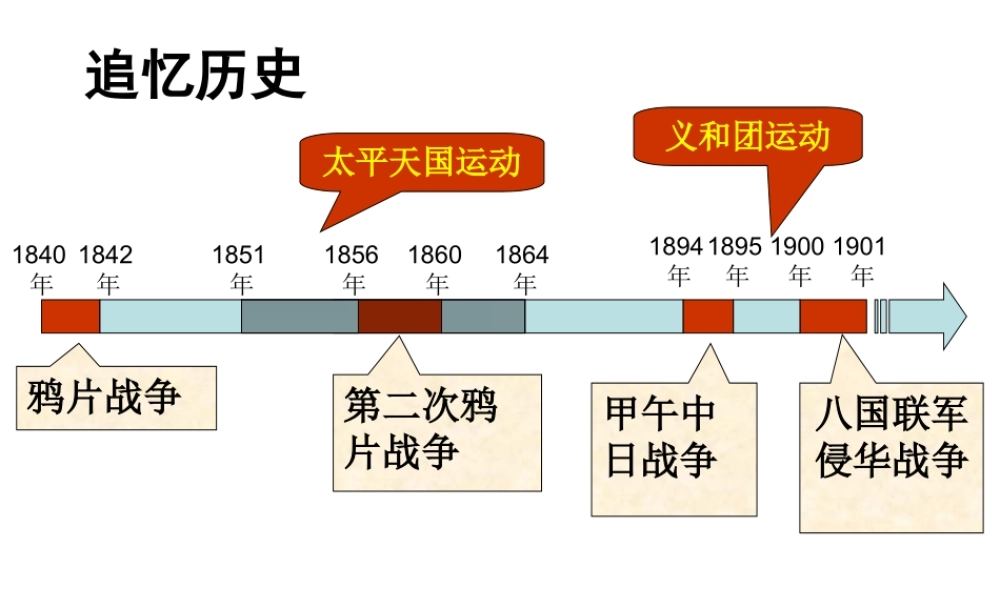 八年级历史上册 第6课 洋务运动教学课件 新人教版-新人教级上册历史课件