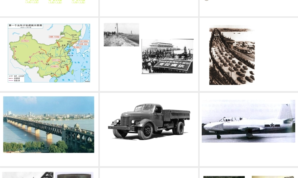 八年级历史下册 第一单元 第5课 工业化的起步与人民代表大会制度的确立课件 北师大版-北师大版初中八年级下册历史课件