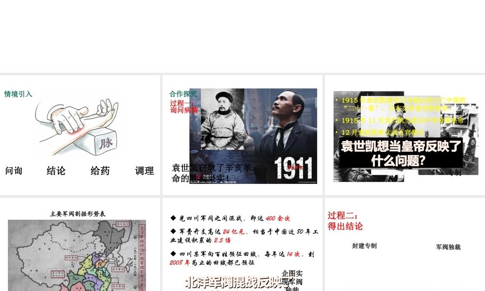 八年级历史上册 第7课 新文化运动课件2 华东师大版-华东师大版初中八年级上册历史课件