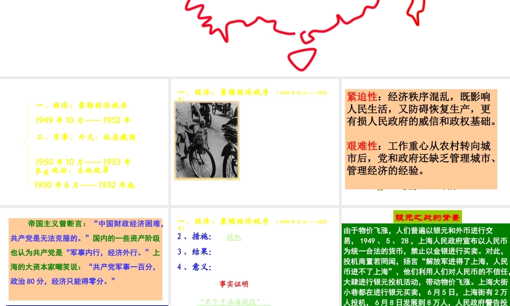 八年级历史下册 第2课 人民政权的巩固课件1 中图版-中图级下册历史课件