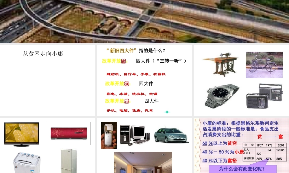 八年级历史下册 第七单元 第22课《社会生活的变迁》课件3 华东师大版-华东师大级下册历史课件