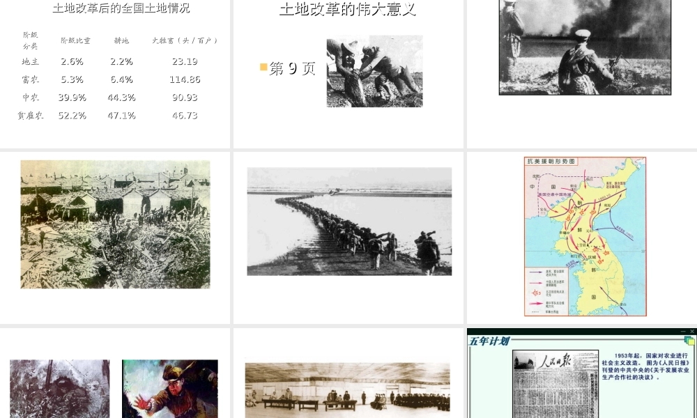 八年级历史下册 第一单元 走向社会主义之路课件 北师大版-北师大版初中八年级下册历史课件