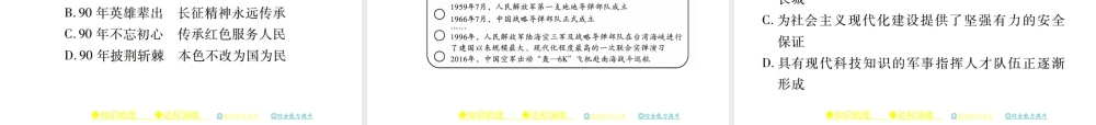 八年级历史下册 第十五课 建设现代化的国防和人民军队课件 川教版-川教级下册历史课件
