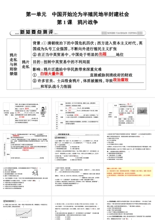 八年级历史上册 第一单元《中国开始沦为半殖民地半封建社会》第1课 鸦片战争课件 新人教版-新人教级上册历史课件