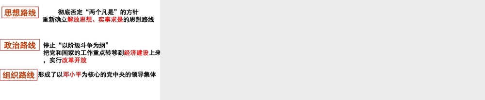 八年级历史下册 第10课 伟大的历史转折课件 北师大版-北师大版初中八年级下册历史课件