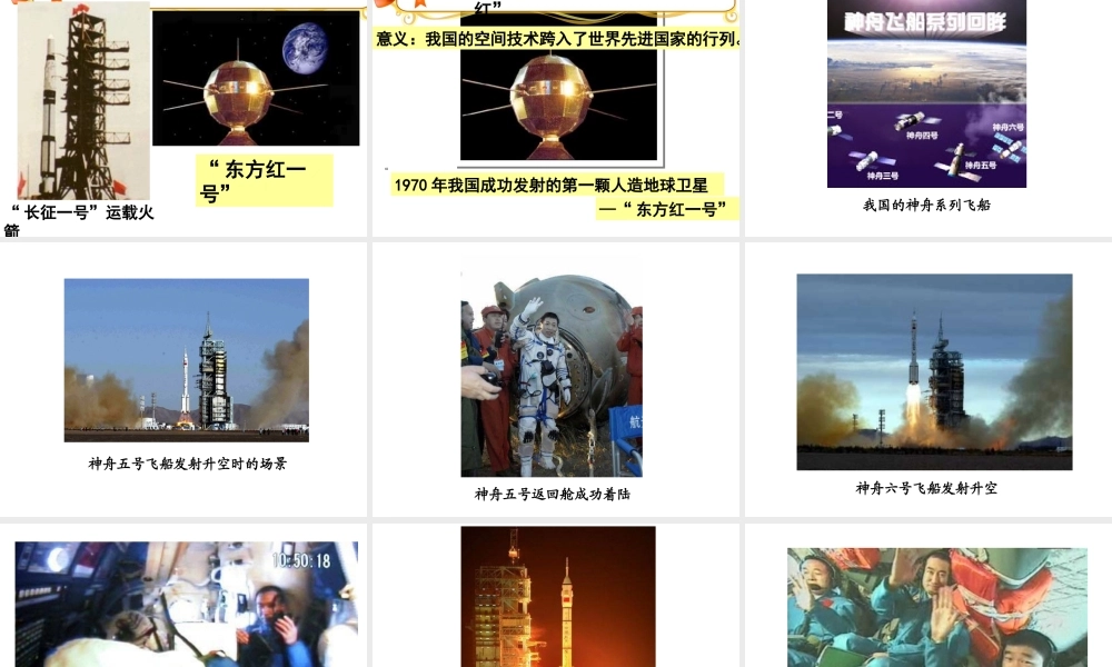 八年级历史下册 第三单元 第13课《共和国的科技丰碑》课件2 冀教版-冀教版初中八年级下册历史课件