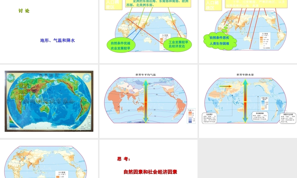 八年级地理上册 3.1 人种和人口课件（1）（新版）中图版