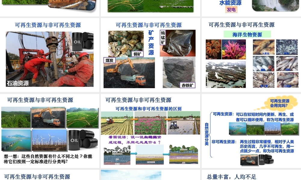 八年级地理上册 3.1 自然资源的基本特征课件（2）（新版）新人教版-（新版）新人教版初中八年级上册地理课件