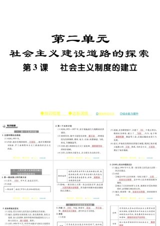 八年级历史下册 第三课 社会主义制度的建立课件 川教版-川教级下册历史课件