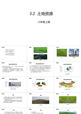 八年级地理上册 3.2 土地资源课件 （新版）粤教版-（新版）粤教版初中八年级上册地理课件