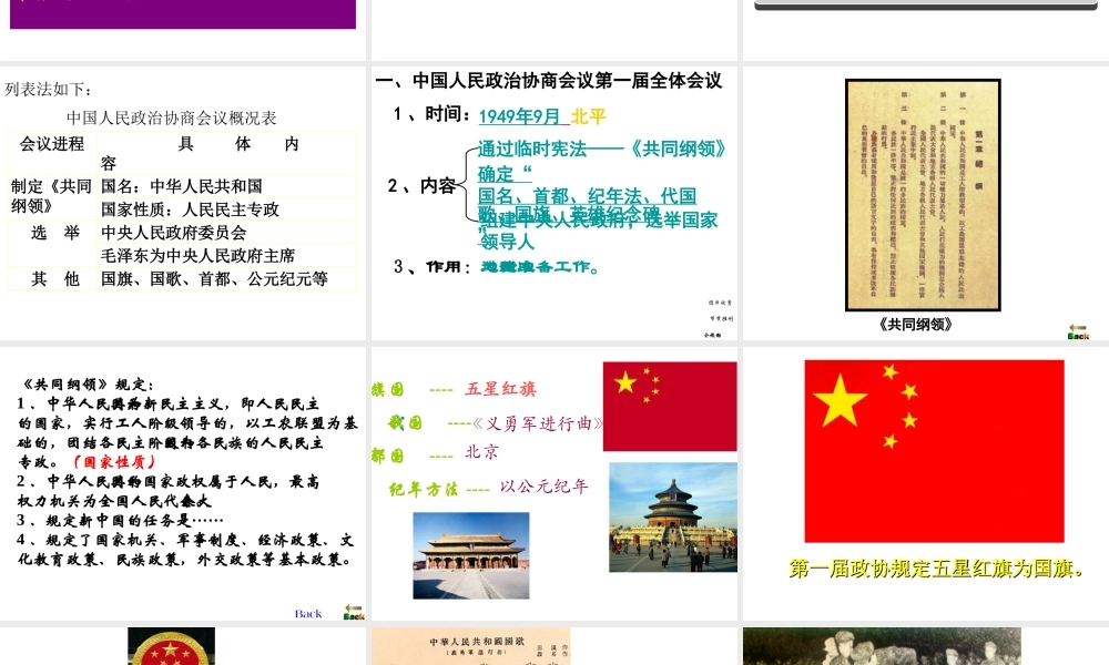 八年级历史下册 第一单元 中华人民共和国成立和向社会主义过渡 第1课 中华人民共和国成立课件1 华东师大版-华东师大级下册历史课件