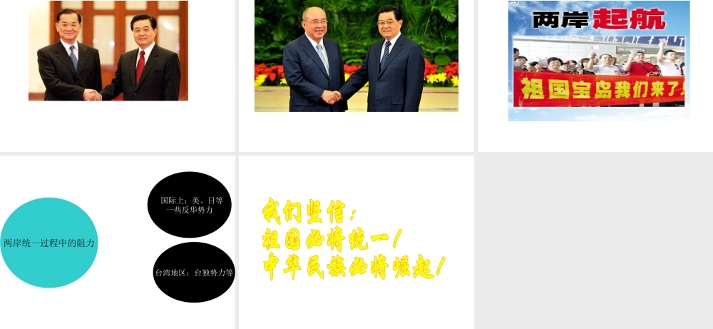 八年级历史下册 第四单元 第13课《祖国统一大业》教学课件2 华东师大版-华东师大级下册历史课件