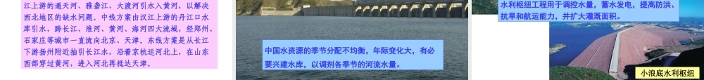 八年级地理上册 3.3 紧缺的水资源课件 晋教版-人教版初中八年级上册地理课件