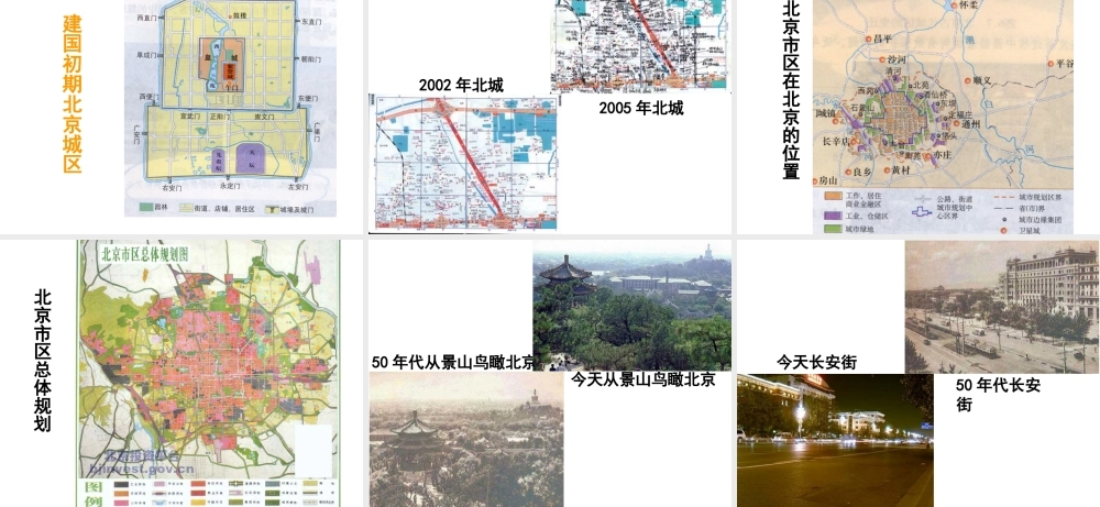 八年级地理上册 3.4 北京的发展与变化课件 （新版）中图版-（新版）中图版初中八年级上册地理课件