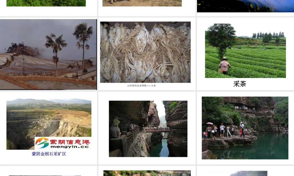 八年级地理上册 地势和地形——山区面积广大课件 新人教版