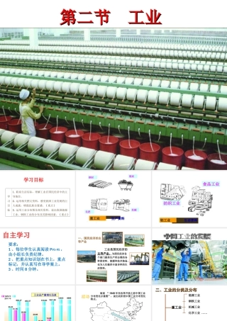 八年级地理上册 第4章 第2节 工业课件 （新版）湘教版-（新版）湘教版初中八年级上册地理课件